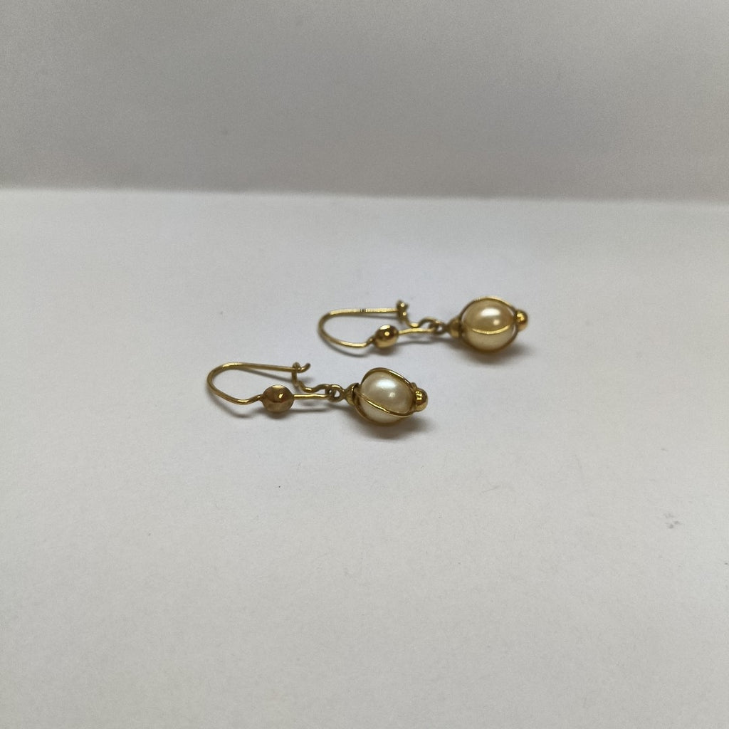 ARETES PAR ORO 14 K 3.4 GRMS (SEMINUEVO)