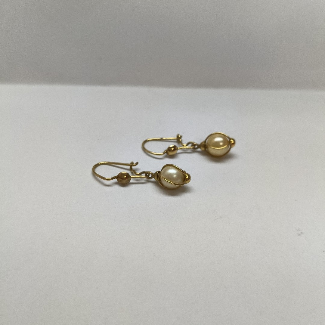 ARETES PAR ORO 14 K 3.4 GRMS (SEMINUEVO)