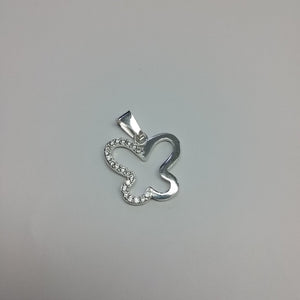 DIJE MARIPOSA C/CIRCONIAS PLATA .925 2.2 GR (NUEVO)