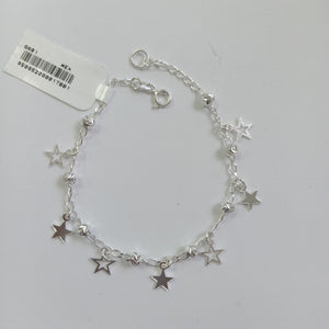 PULSERA TEJIDO ESPECIAL PLATA .925 18 CM 3.1 GR (NUEVO)