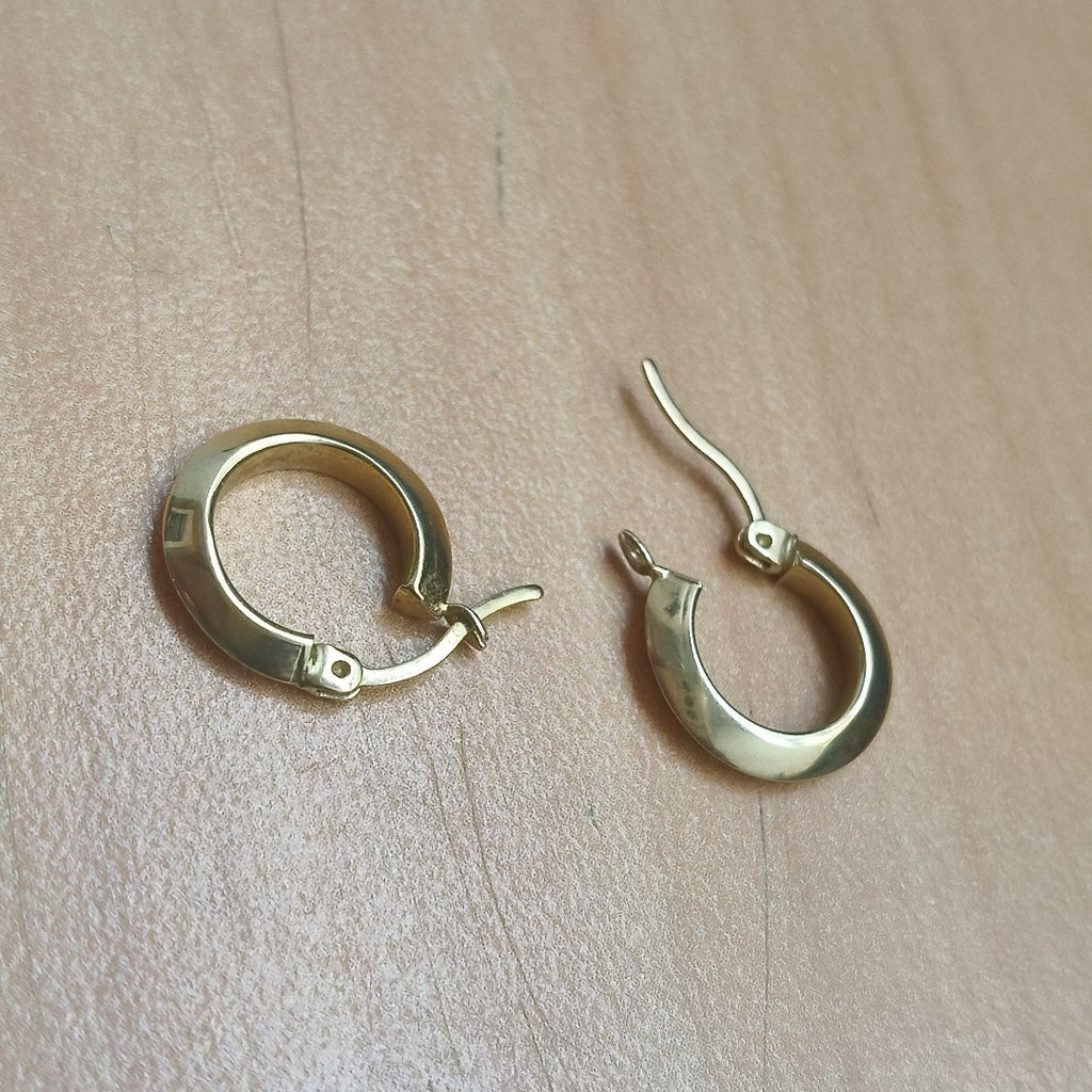 ARRACADAS PAR ORO 14 K 1.2 GRMS (SEMINUEVO)