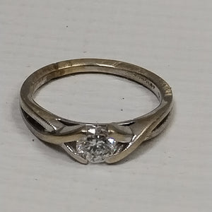 ANILLITO ORO BLANCO 14 K 3,20 GRMS (SEMINUEVO)