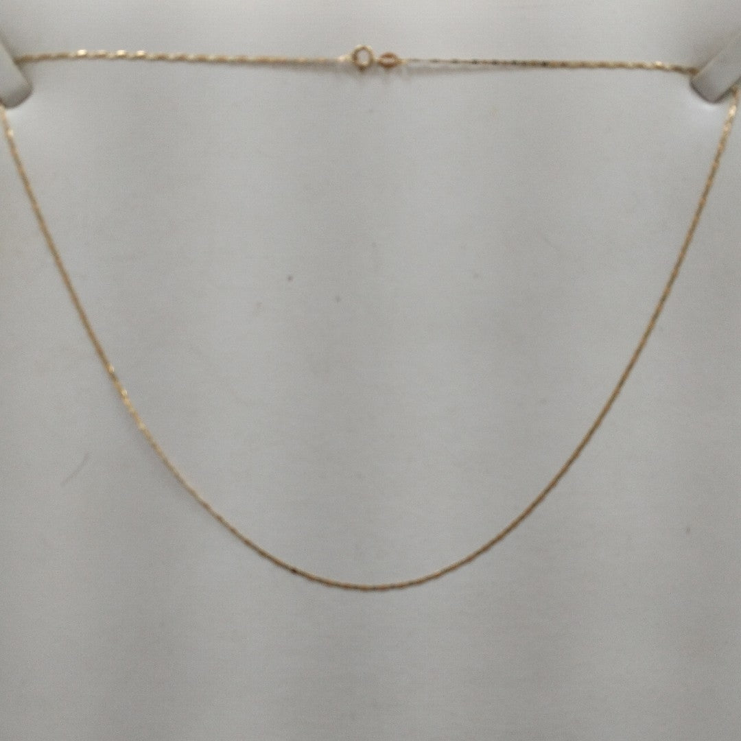 CADENA ORO, ORO COMBINADO 10 K 2 GRMS (SEMINUEVO)