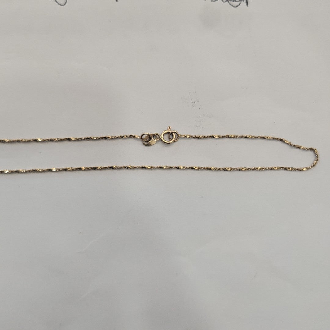 CADENA ORO 14 K 2.4 GRMS (SEMINUEVO)
