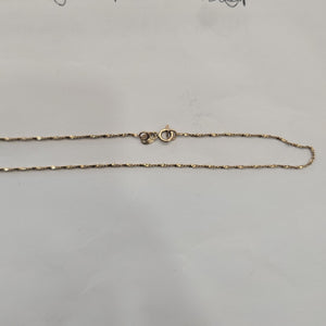 CADENA ORO 14 K 2.4 GRMS (SEMINUEVO)