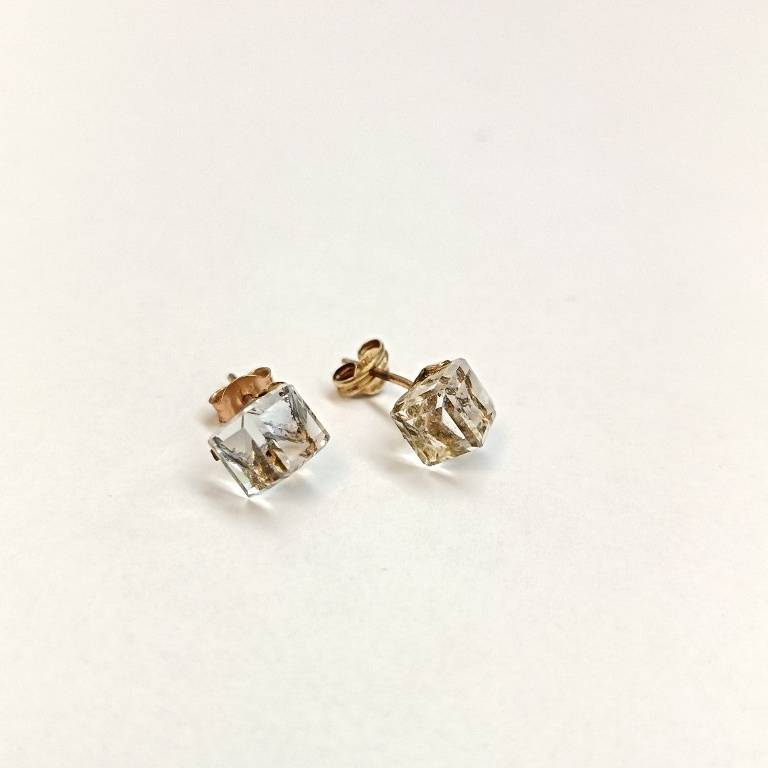 BROQUELES PAR ORO 14 K 1,80 GRMS (SEMINUEVO)