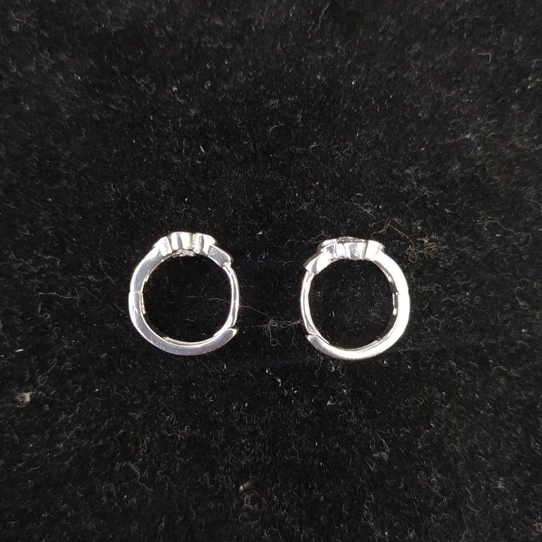ARRACADAS C/CIRCONIAS PLATA .925 1.9 GR (NUEVO)