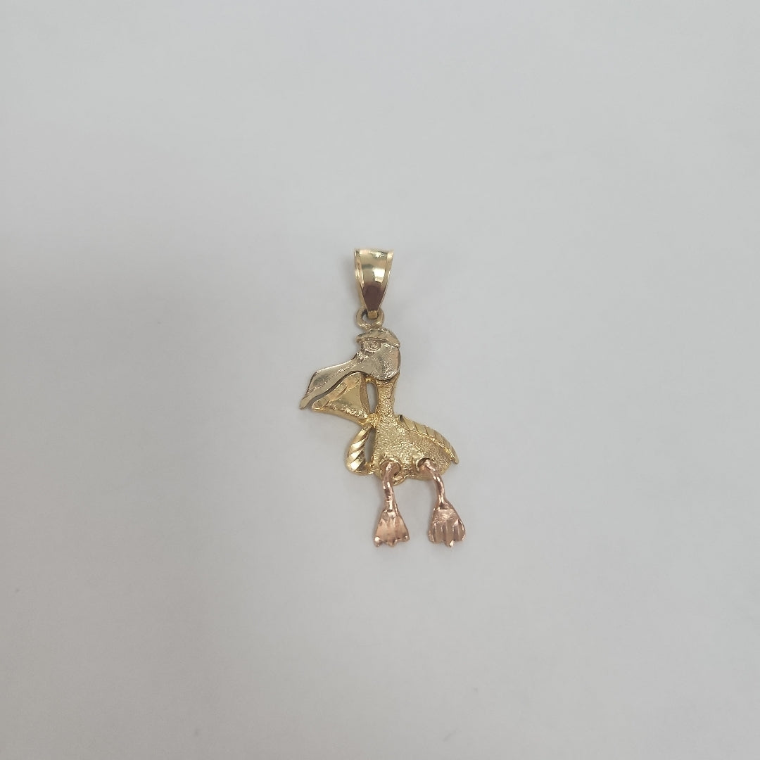 DIJE ORO, ORO COMBINADO 14 K 2.4 GRMS (SEMINUEVO)