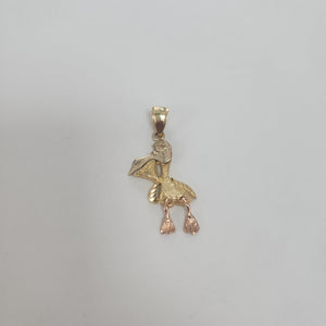 DIJE ORO, ORO COMBINADO 14 K 2.4 GRMS (SEMINUEVO)