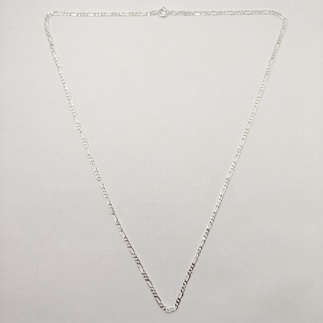 CADENA TEJIDO 3X1 PLATA .925 55 CM 4.4 GR (NUEVO)