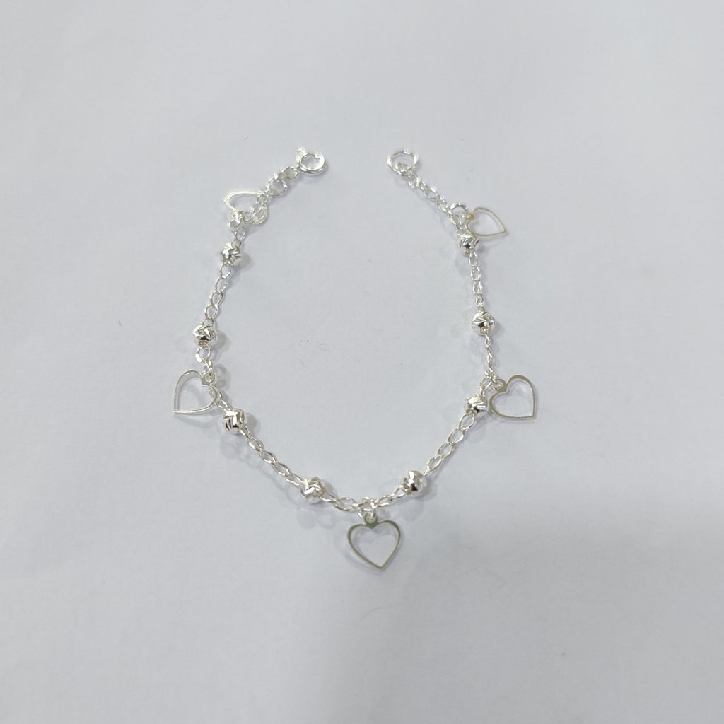 PULSERA TEJIDO ESPECIAL PLATA .925 18 CM 2.7 GR (NUEVO)