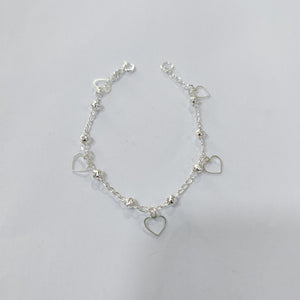 PULSERA TEJIDO ESPECIAL PLATA .925 18 CM 2.7 GR (NUEVO)