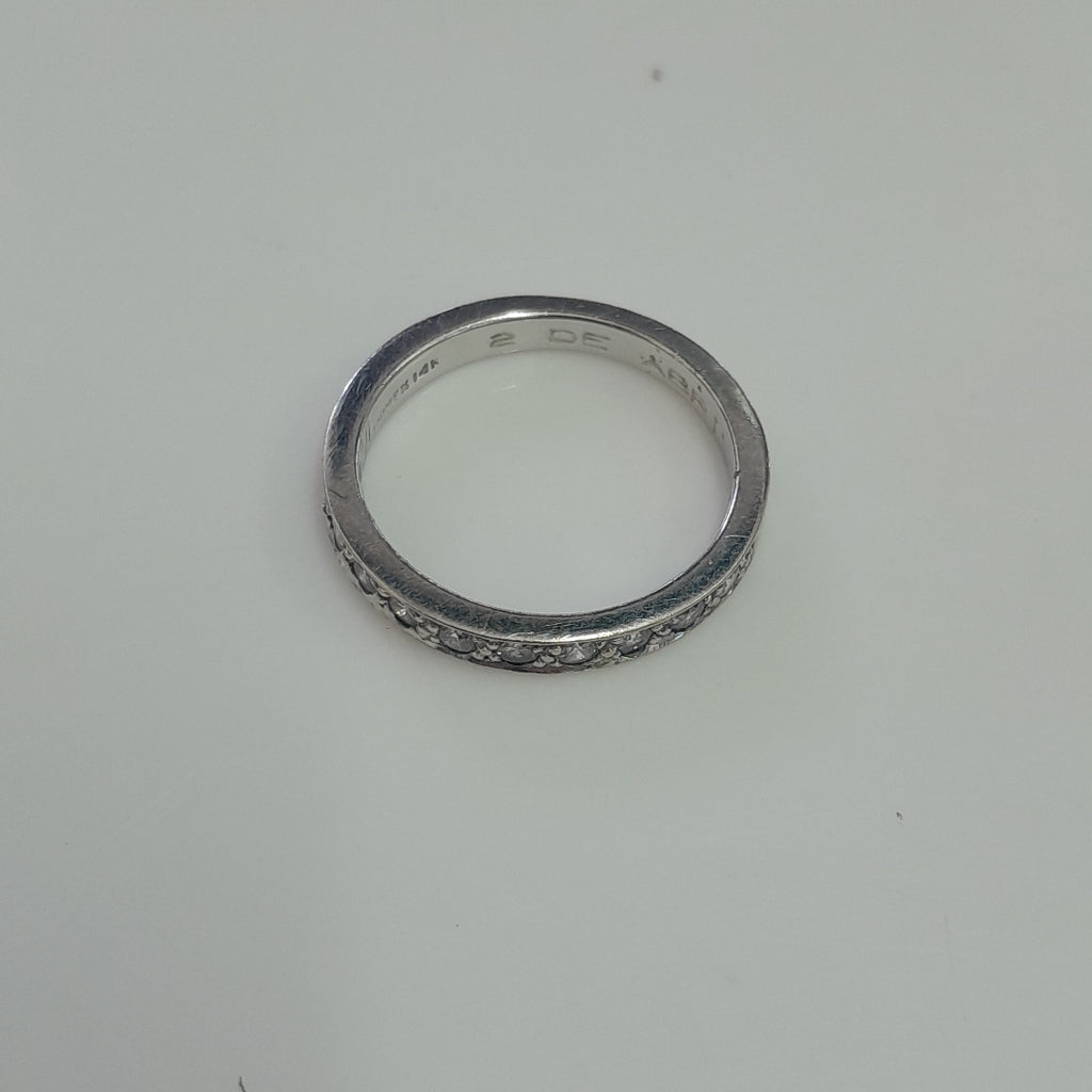 ARGOLLA ORO BLANCO 14 K 2.6 GRMS (SEMINUEVO)