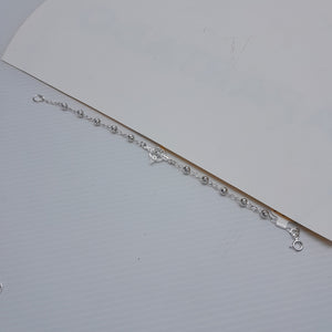 PULSERA TEJIDO ESPECIAL PLATA .925 18 CM 2.9 GR (NUEVO)
