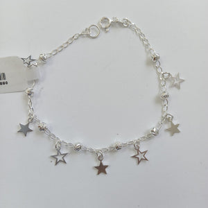 PULSERA TEJIDO ESPECIAL PLATA .925 18 CM 3.1 GR (NUEVO)