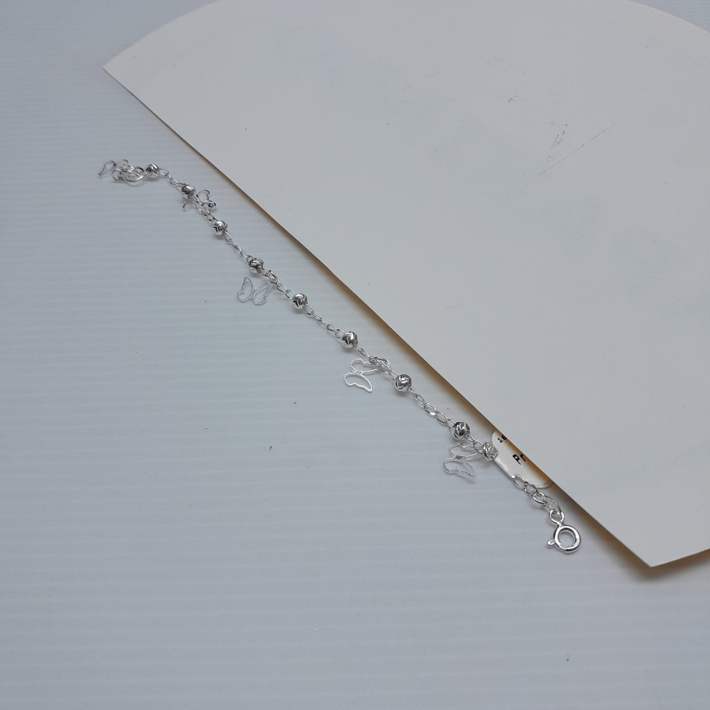 PULSERA TEJIDO ESPECIAL PLATA .925 18 CM 2.8 GR (NUEVO)