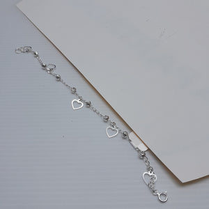 PULSERA TEJIDO ESPECIAL PLATA .925 18 CM 2.7 GR (NUEVO)