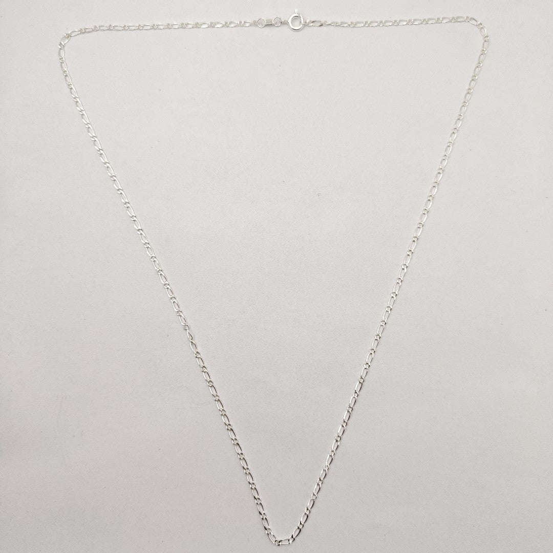 CADENA TEJIDO 1X1 PLATA .925 55 CM 3.3 GR (NUEVO)