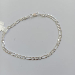 PULSERA TEJIDO 3X1 PLATA .925 16 CM 2.7 GR (NUEVO)