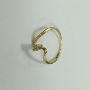 ANILLO ORO 10 K 1,30 GRMS (SEMINUEVO)