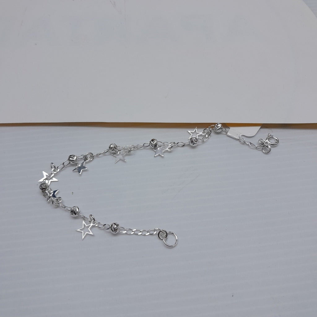 PULSERA TEJIDO ESPECIAL PLATA .925 18 CM 3.1 GR (NUEVO)
