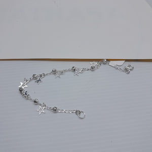 PULSERA TEJIDO ESPECIAL PLATA .925 18 CM 3.1 GR (NUEVO)