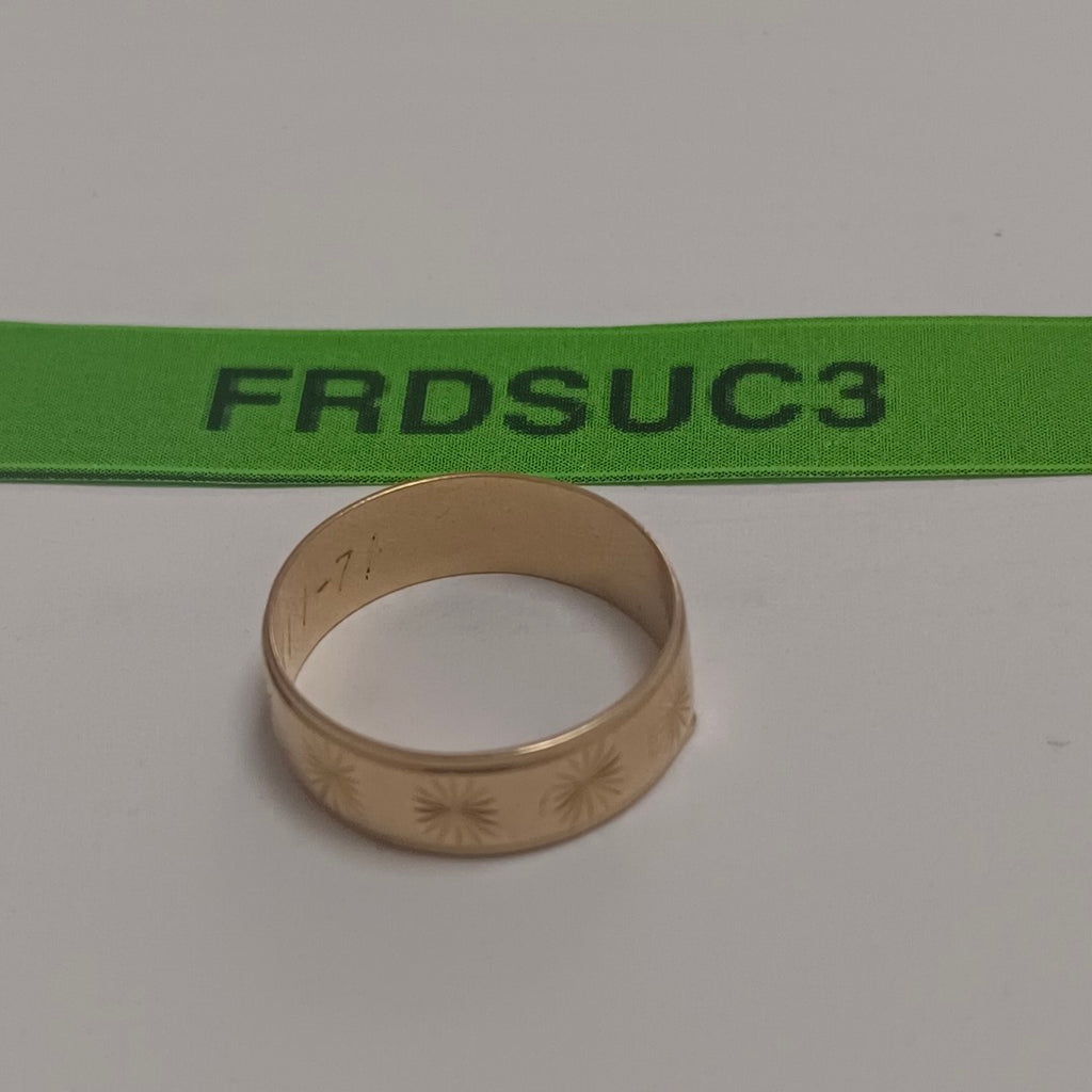 ARGOLLA ORO 18 K 3.2 GRMS (SEMINUEVO)