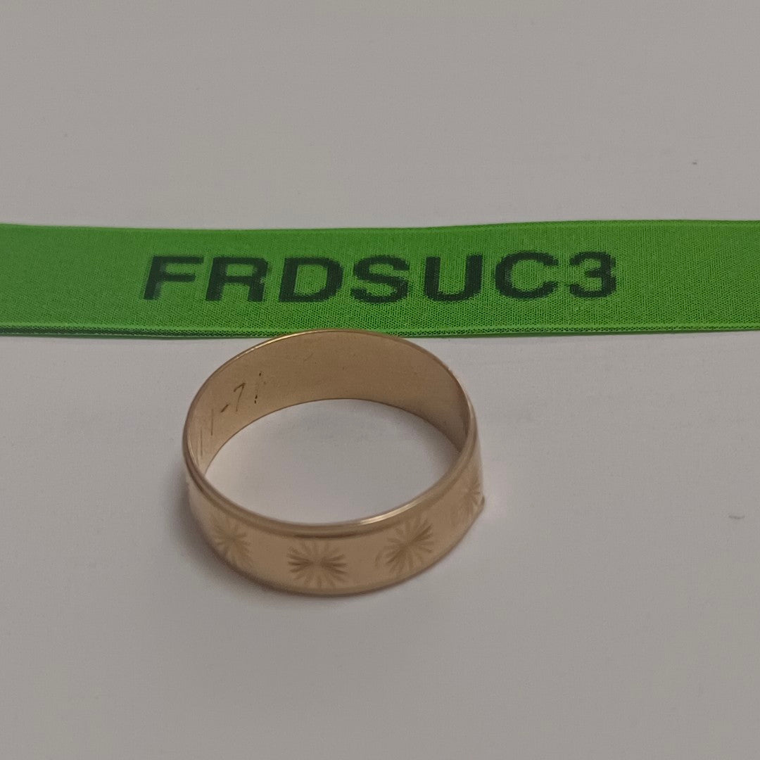 ARGOLLA ORO 18 K 3.2 GRMS (SEMINUEVO)