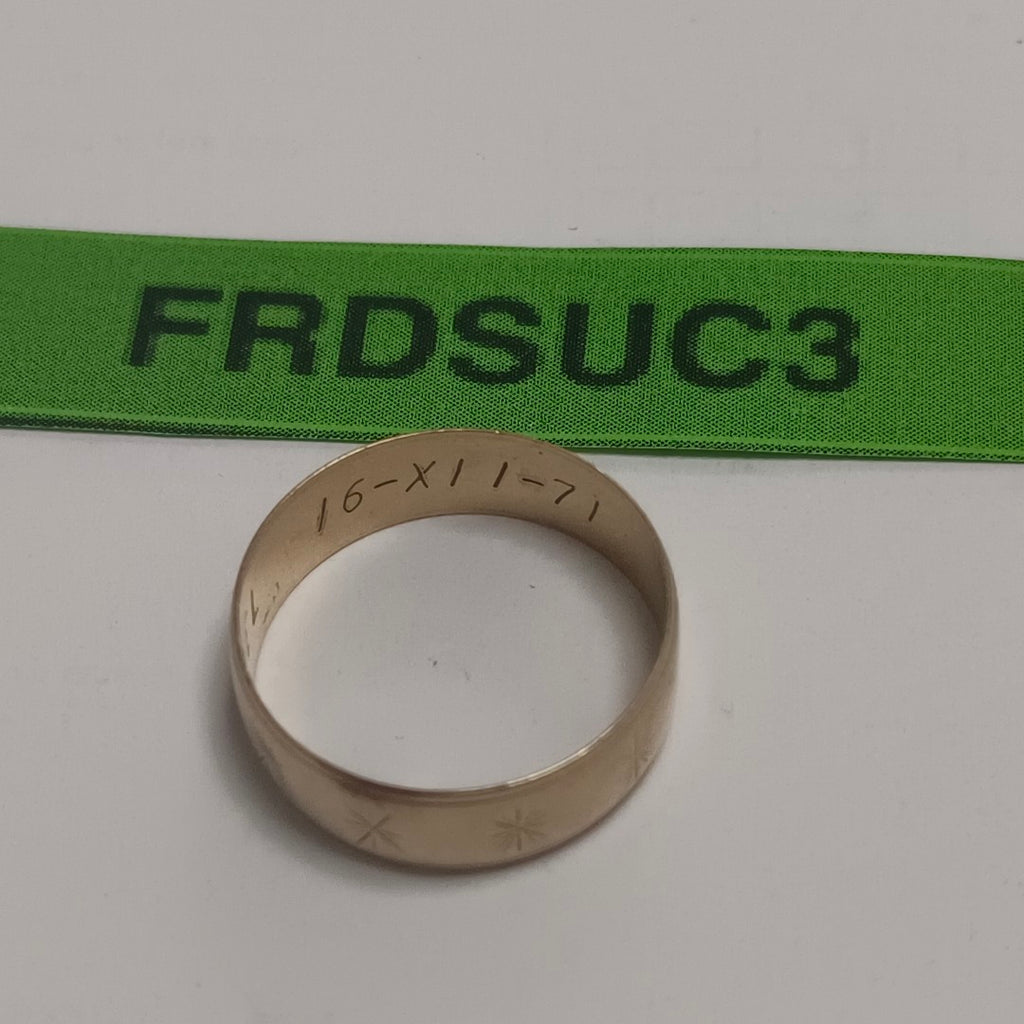 ARGOLLA ORO 18 K 2.6 GRMS (SEMINUEVO)