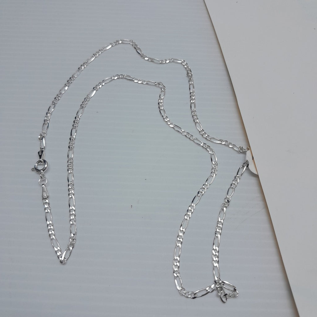 CADENA TEJIDO 3X1 PLATA .925 55 CM 4.1 GR (NUEVO)