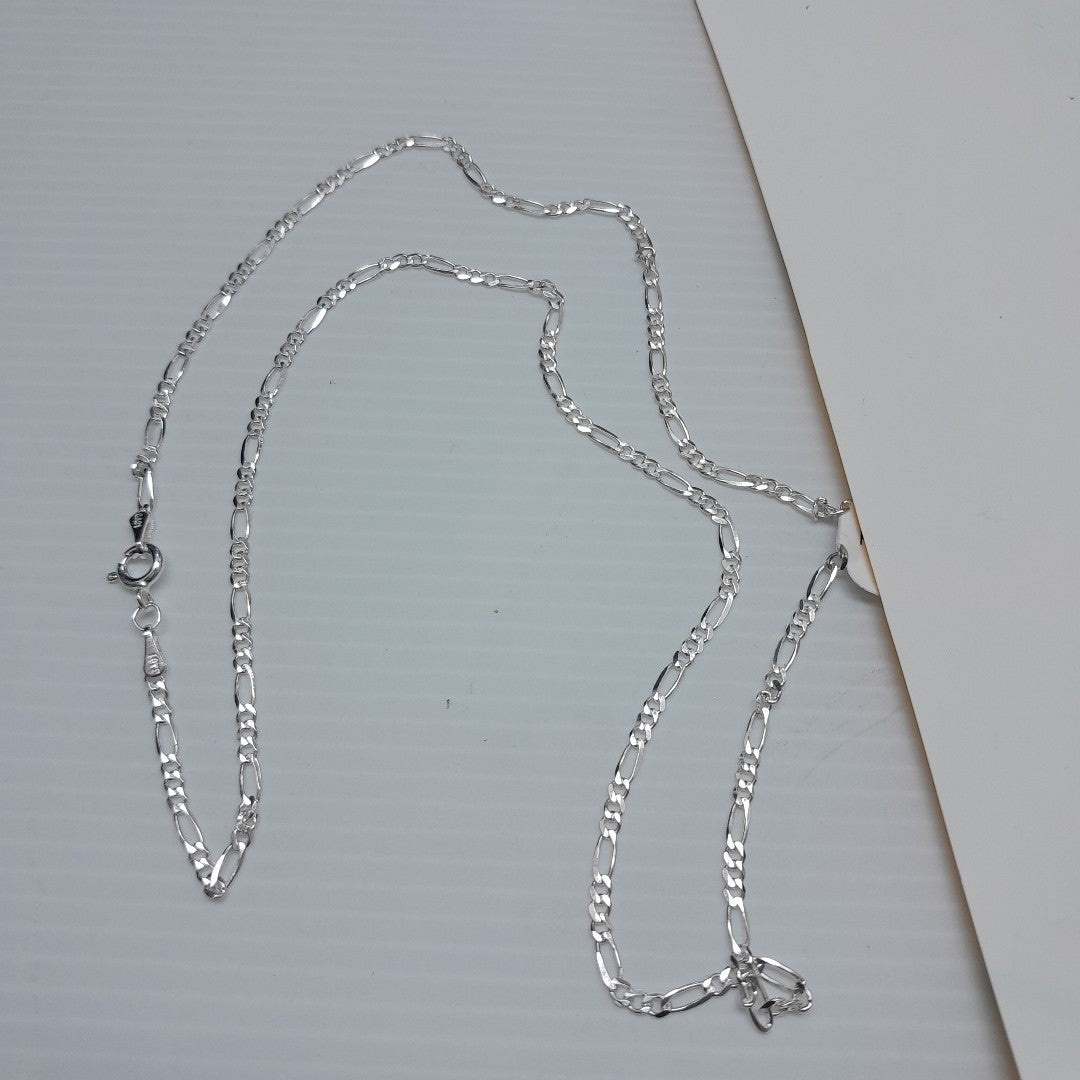 CADENA TEJIDO 3X1 PLATA .925 55 CM 4.1 GR (NUEVO)