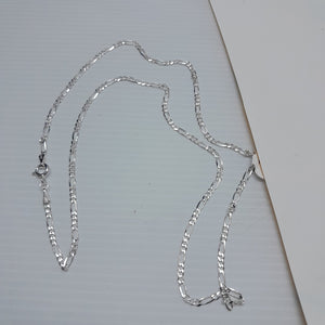 CADENA TEJIDO 3X1 PLATA .925 55 CM 4.1 GR (NUEVO)