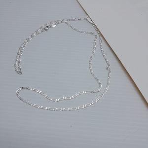 CADENA TEJIDO 1X1 PLATA .925 55 CM 2.9 GR (NUEVO)