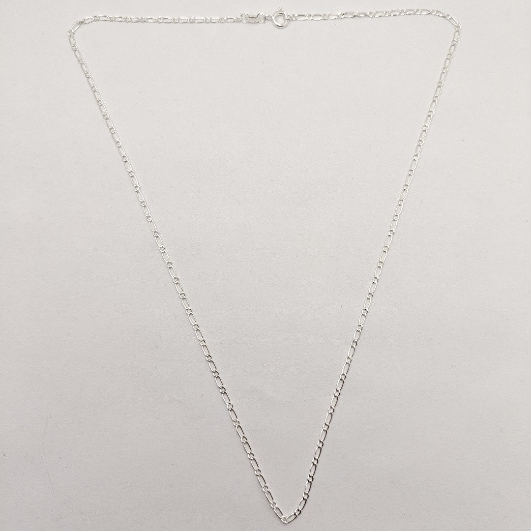 CADENA TEJIDO 1X1 PLATA .925 50 CM 3 GR (NUEVO)