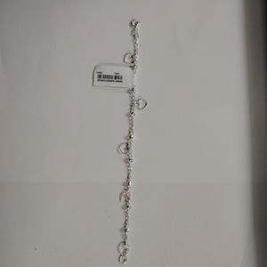 PULSERA TEJIDO ESPECIAL PLATA .925 18 CM 2.7 GR (NUEVO)