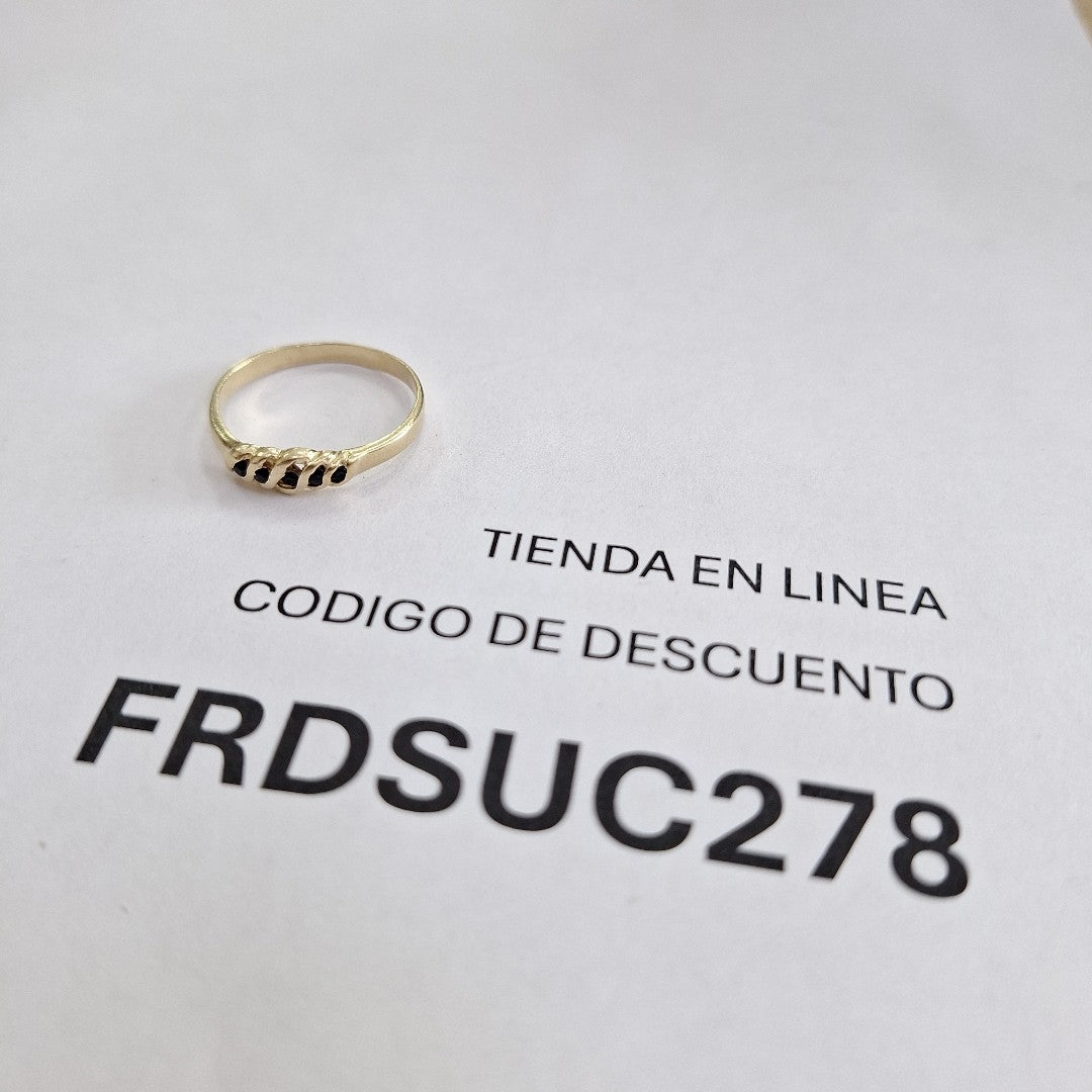 ANILLO ORO 10 K 1,70 GRMS (SEMINUEVO)