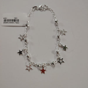 PULSERA TEJIDO ESPECIAL PLATA .925 18 CM 3.1 GR (NUEVO)