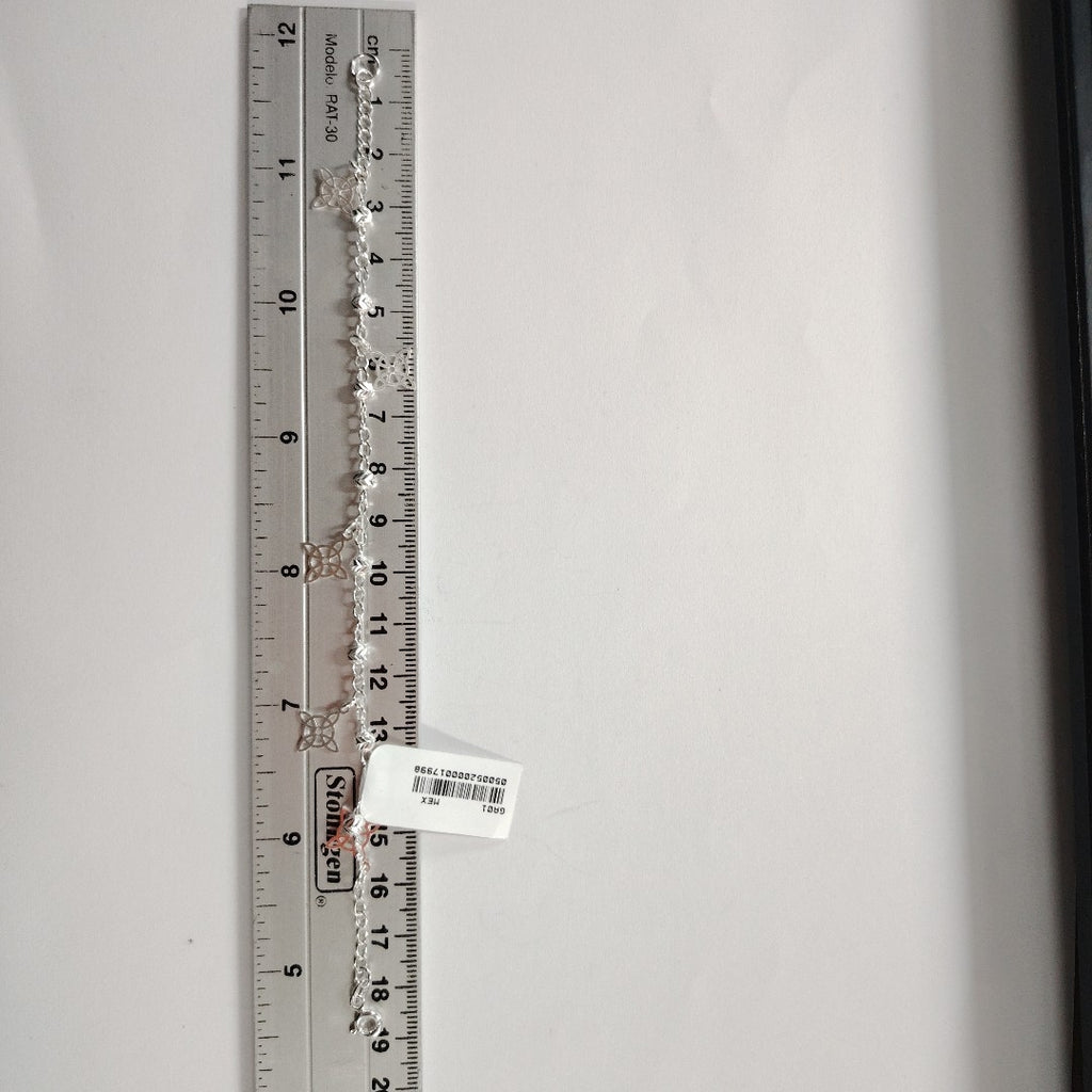 PULSERA TEJIDO ESPECIAL PLATA .925 18 CM 3.2 GR (NUEVO)