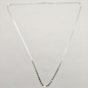 CADENA TEJIDO GUCHI PLATA .925 60 CM 9.1 GR (NUEVO)