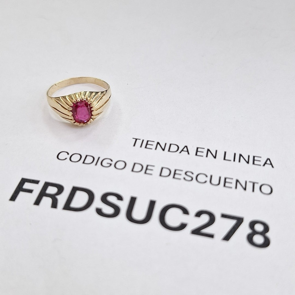 ANILLO ORO 10 K 2.6 GRMS (SEMINUEVO)
