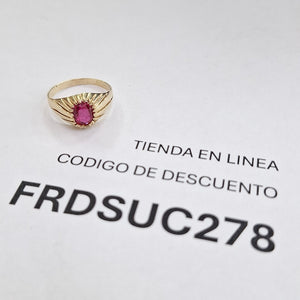 ANILLO ORO 10 K 2.6 GRMS (SEMINUEVO)
