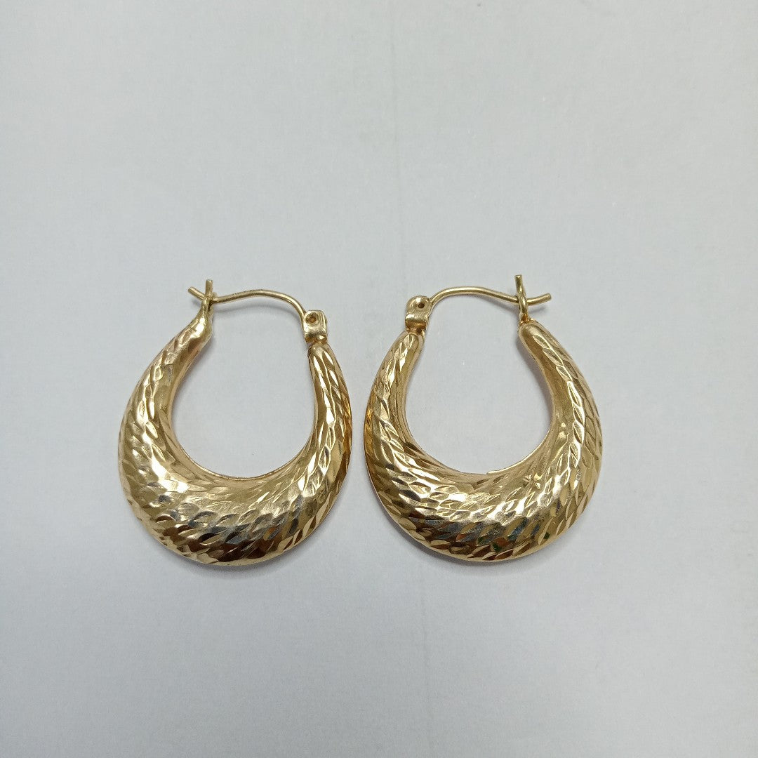 ARRACADAS PAR ORO 10 K 1,90 GRMS (SEMINUEVO)