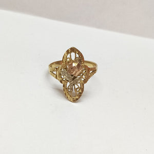 ANILLITO ORO,ORO COMBINADO 14 K 3,00 GRMS (SEMINUEVO)
