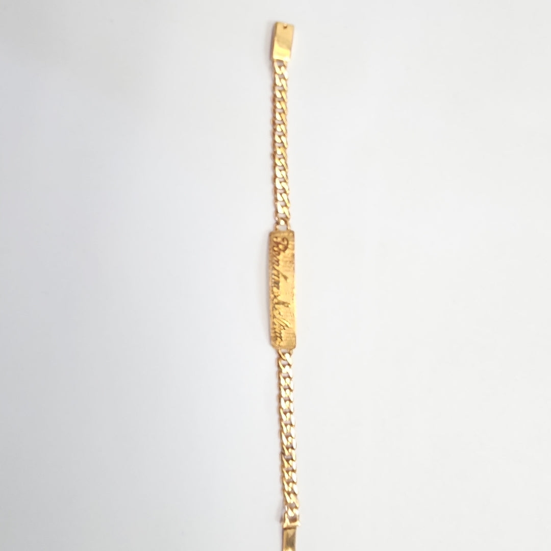 ESCLAVA ORO 18 K 8.8 GRMS (SEMINUEVO)