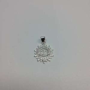 DIJE OJO MAGICO CON CIRCONIAS PLATA .925 2 GR (NUEVO)