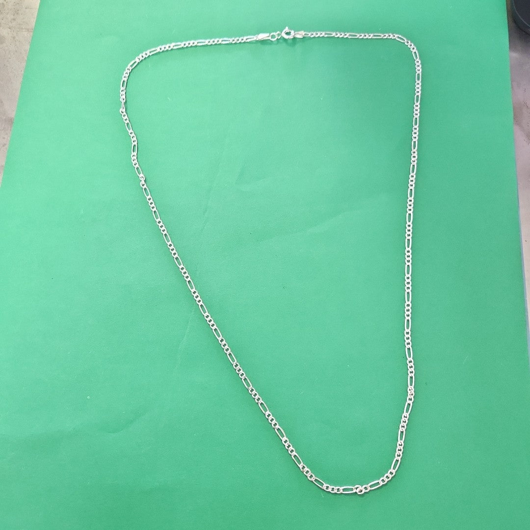 CADENA TEJIDO 3X1 PLATA .925 55 CM 4.5 GR (NUEVO)
