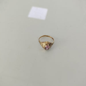 ANILLO DE GRADUACIÓN ORO 8 K 1.6 GRMS (SEMINUEVO)