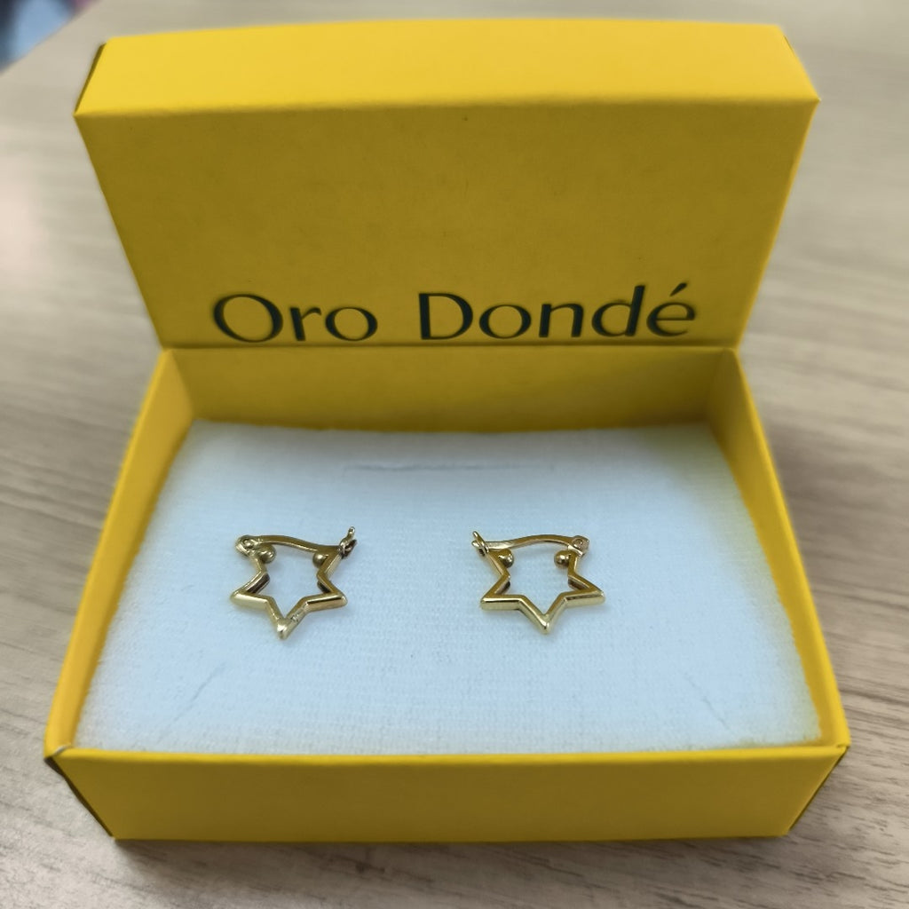ARRACADAS PAR ORO 14 K 2.1 GRMS (SEMINUEVO)