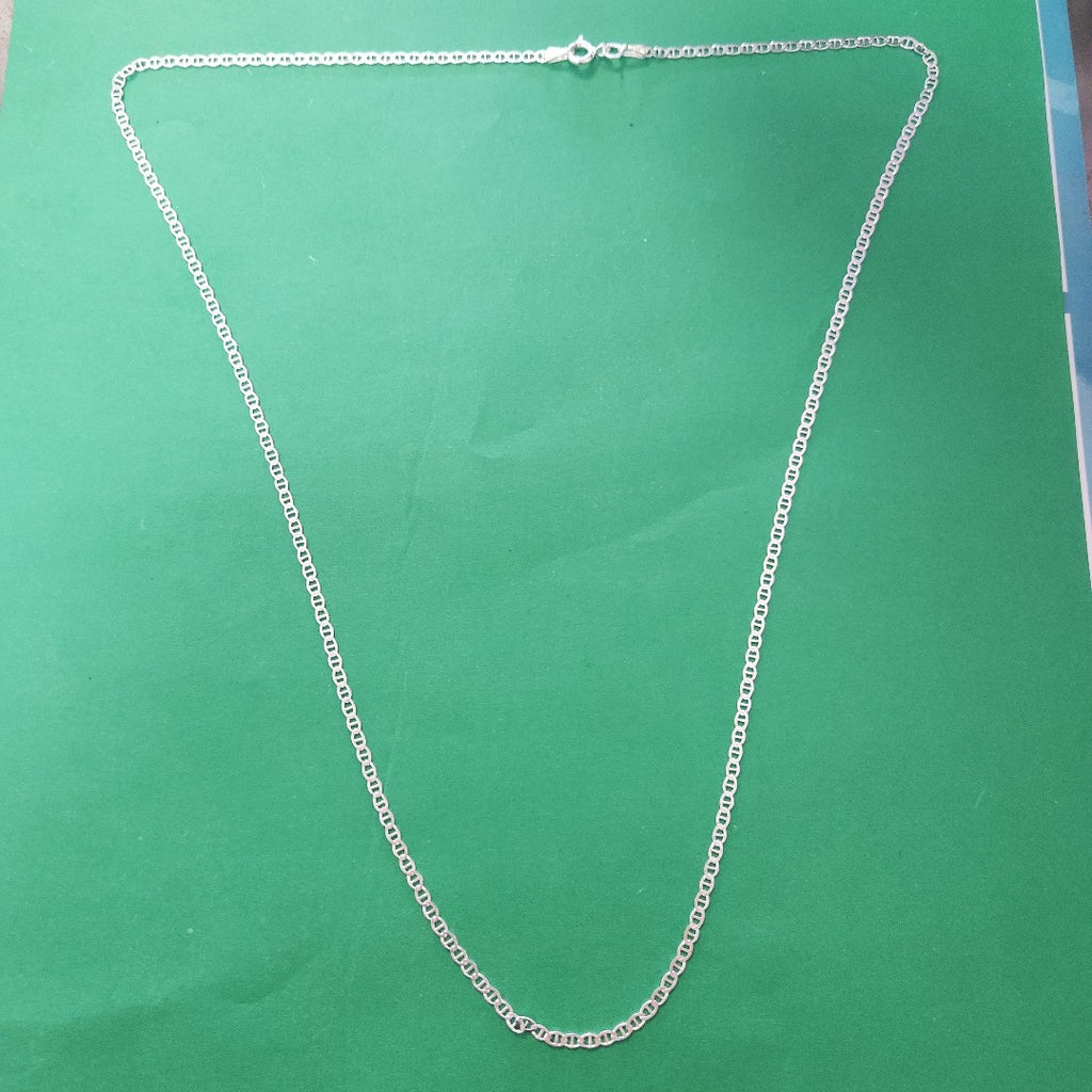 CADENA TEJIDO GUCHI PLATA .925 60 CM 3.9 GR (NUEVO)