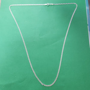 CADENA TEJIDO GUCHI PLATA .925 60 CM 3.9 GR (NUEVO)